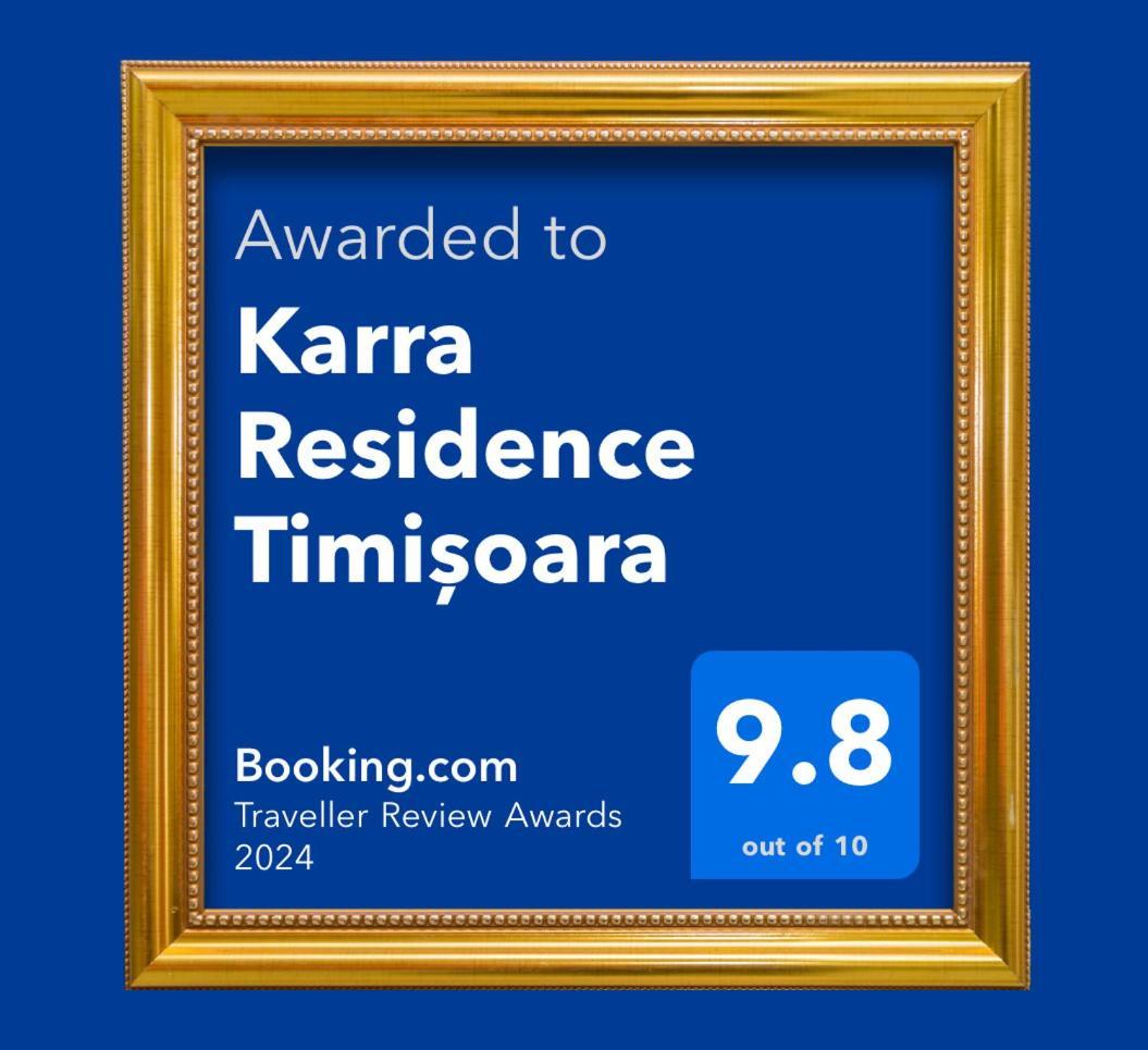 Karra Residence Timisoara - Autorizat Ministerul Turismului 外观 照片